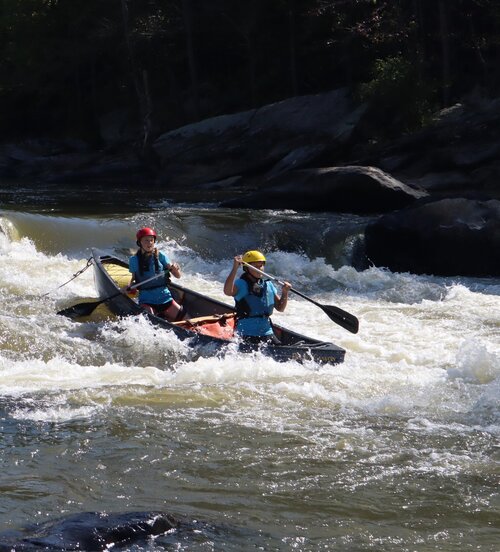 french+broad+river+academy+middle+school+whitewater+canoeing+paddling