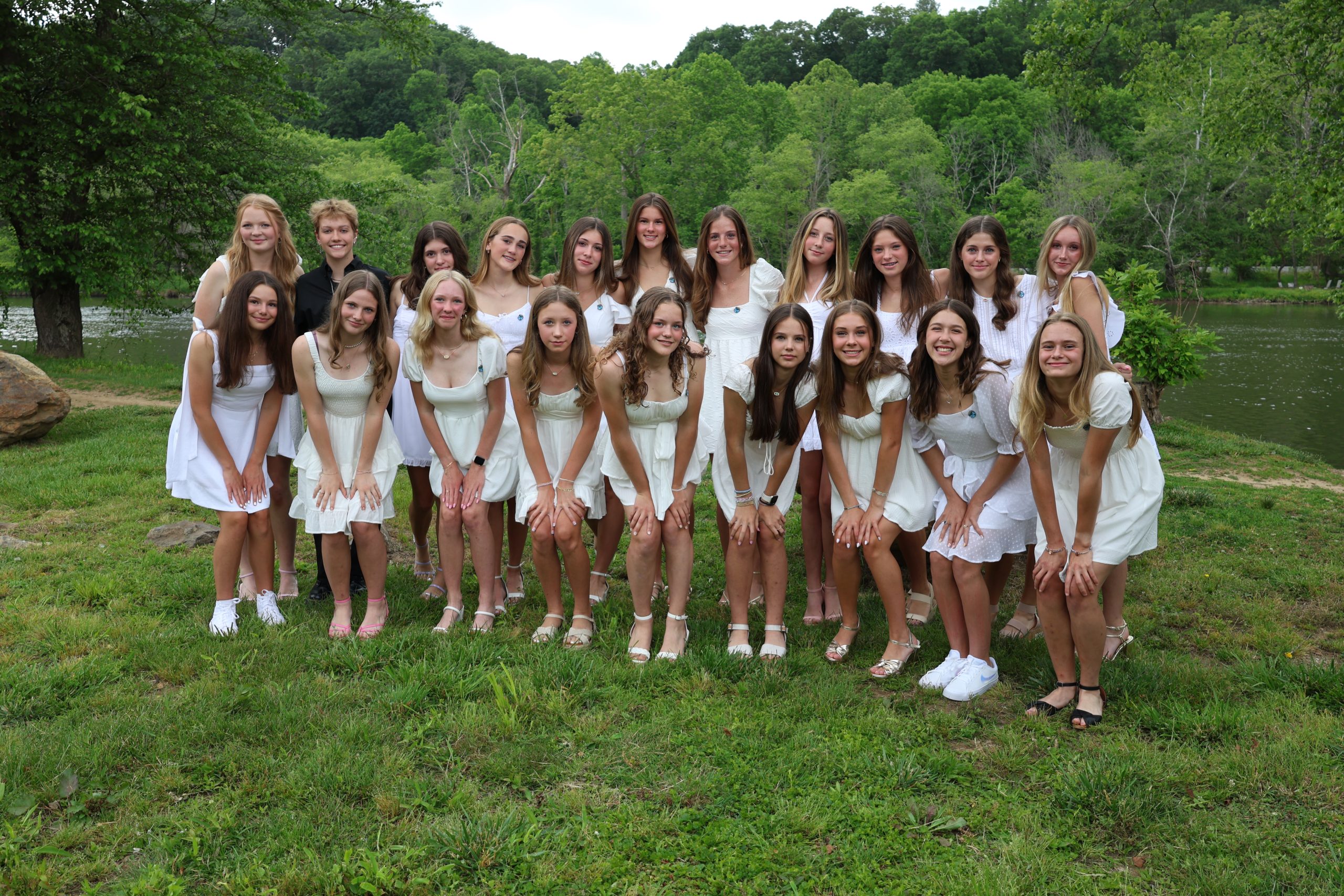 french broad river academy girls graduation