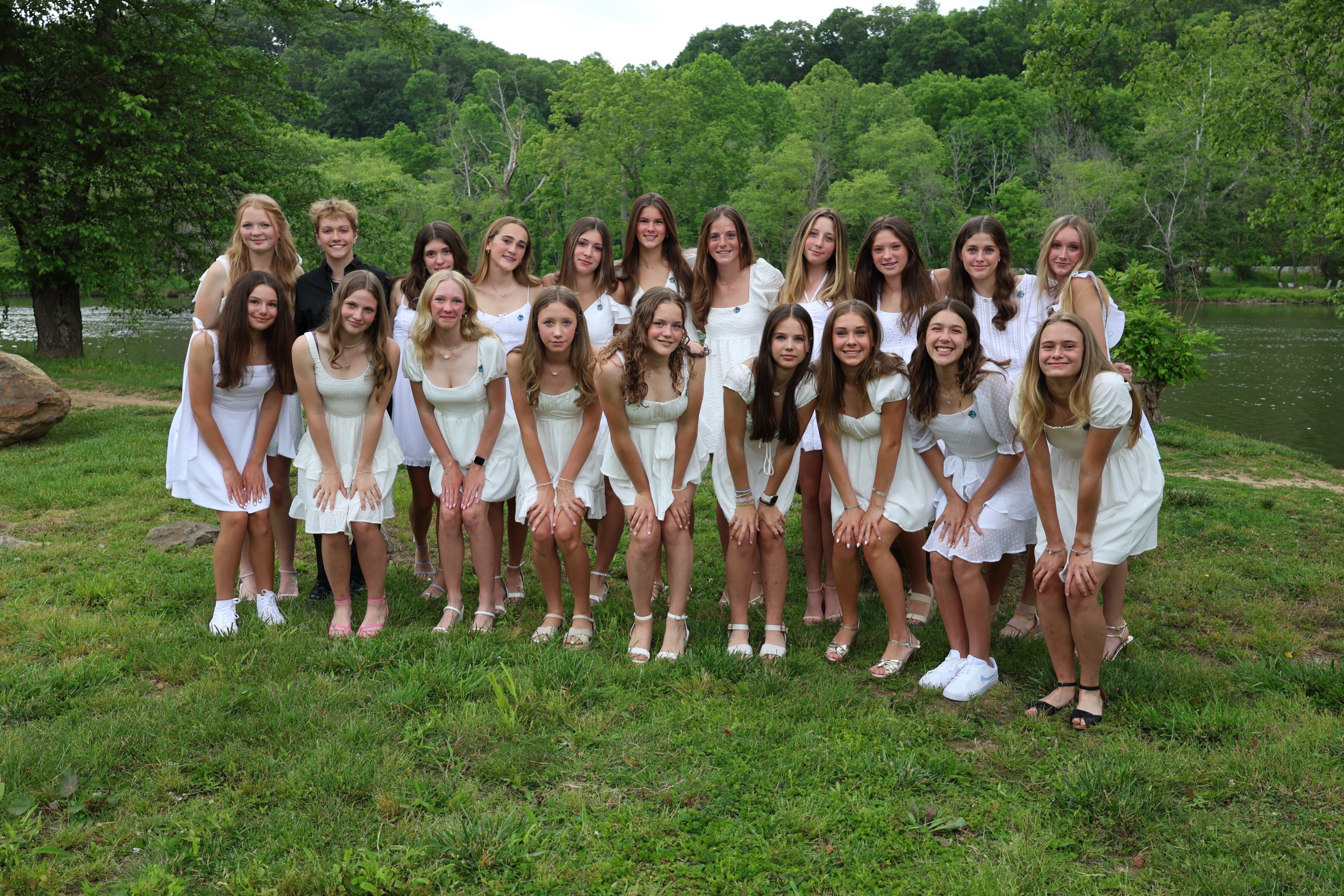 french broad river academy girls graduation french broad river academy girls graduation