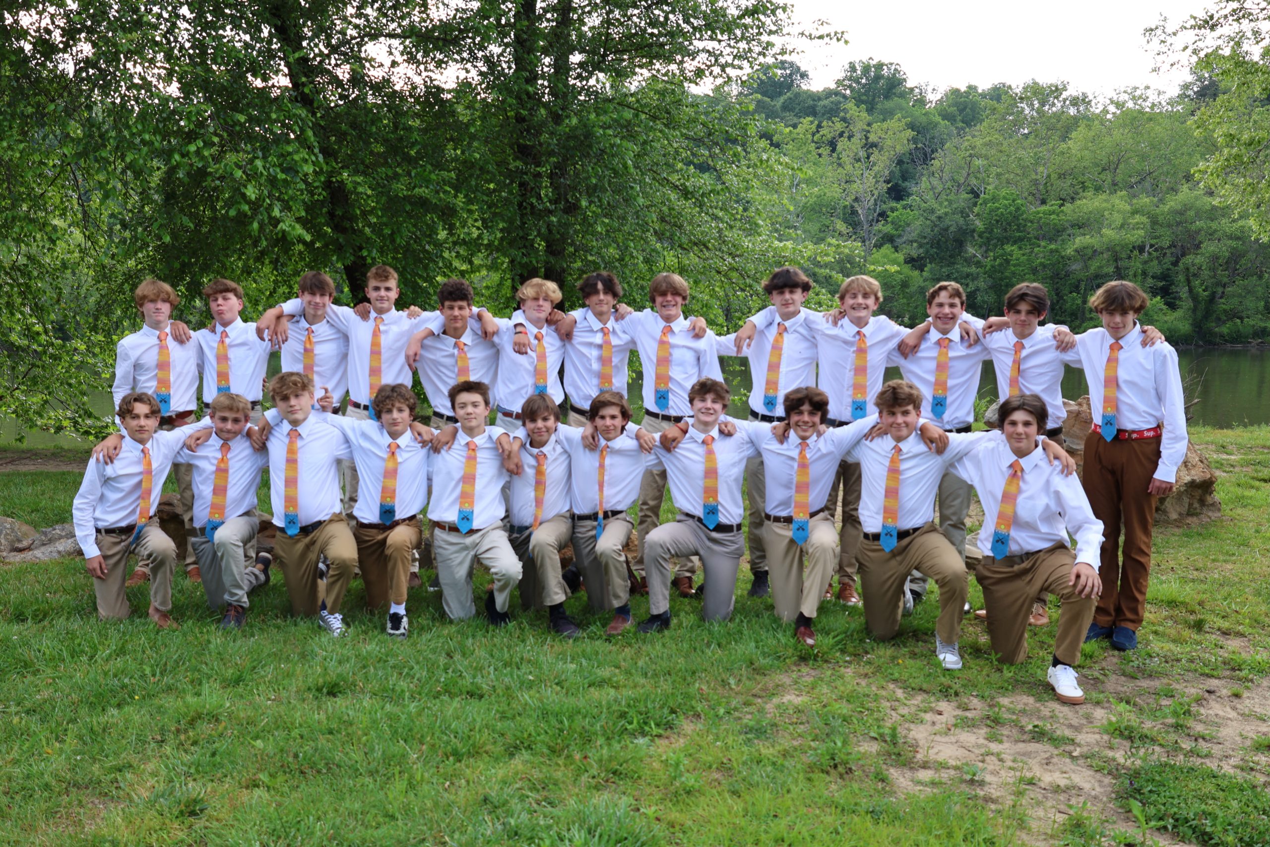 french broad river academy boys graduation