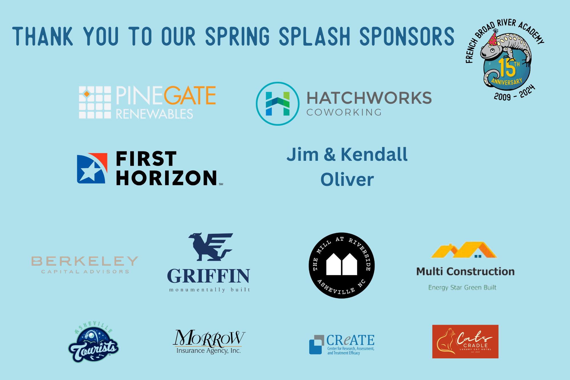 fbra spring splash sponsors 2024